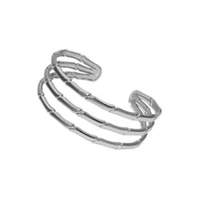 Bamboo Tier Open Bangle Bracelets