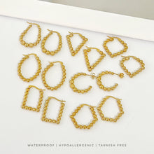 Beaded Hoop Earring