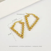 Beaded Hoop Earring