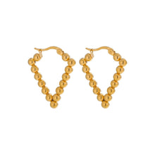 Beaded Hoop Earring