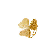 Chunky Adjustable Flower Ring