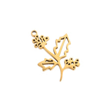 Flower Month Charm Charms & Pendants