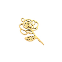 Flower Month Charm Charms & Pendants