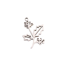 Flower Month Charm Charms & Pendants