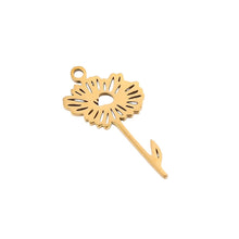 Flower Month Charm Charms & Pendants