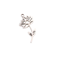 Flower Month Charm Charms & Pendants