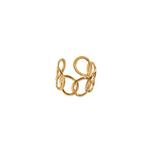 Hollow Adjustable Ring Rings