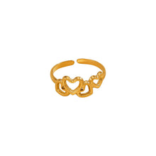 Hollow Shape Adjustable Ring Rings