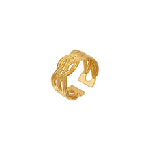 Twined Adjustable Ring