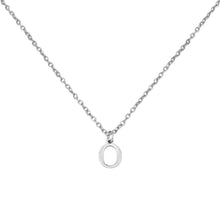 Alphabet Necklace Silver Necklaces