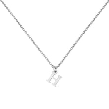Alphabet Necklace Silver Necklaces
