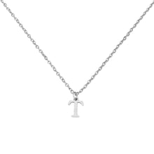 Alphabet Necklace Silver Necklaces