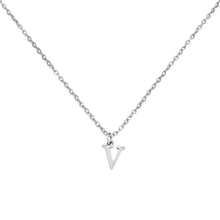 Alphabet Necklace Silver Necklaces