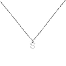 Alphabet Necklace Silver Necklaces
