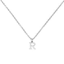 Alphabet Necklace Silver Necklaces