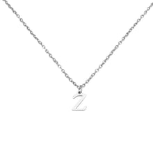 Alphabet Necklace Silver Necklaces