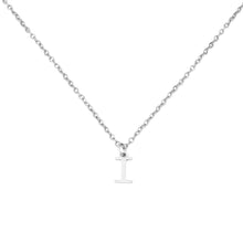 Alphabet Necklace Silver Necklaces