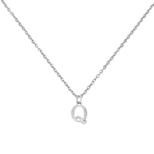 Alphabet Necklace Silver Necklaces