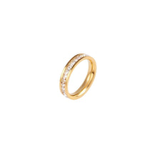 Baguette Band Ring - Gold