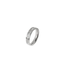 Baguette Band Ring - Silver