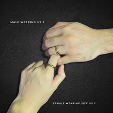 Basic Thick SS Ring (rose gold) - Aisha Wong Accessories