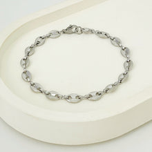 Coffee Bean Bracelet - Silver Bracelets