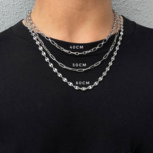 Coffee Bean Necklace - Silver Necklaces