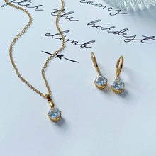 Gold Zircon Pendant Jewelry Jewelry Sets