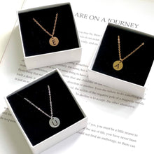 Initial Necklace Silver (A-Z) Necklaces