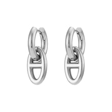 Modern Pendant Hoop Earring Earrings