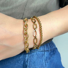 Rolo Textured Chain Bracelet Bracelets