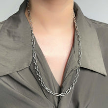 Silver Belcher Chain Necklace