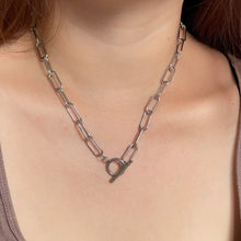 Toggle Link Chain Necklace - Silver Necklaces