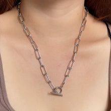 Toggle Link Chain Necklace - Silver Necklaces