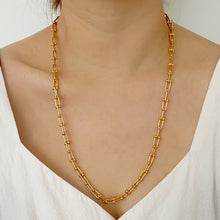 U Chain Hardware Necklace - Gold Necklaces