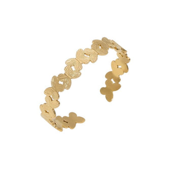 Butterfly Open Bangle Bracelets