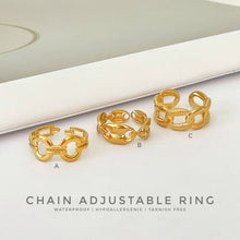 Chain Adjustable Ring Rings