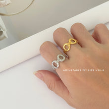 Chain Adjustable Ring Rings