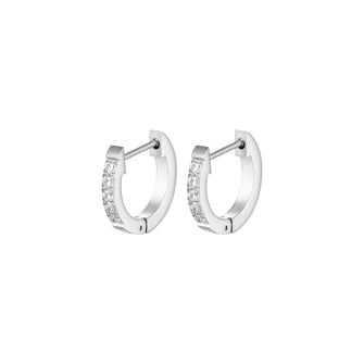 CZ Geometry Huggie Earring Earrings
