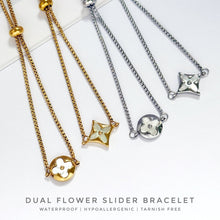 Dual Color Bloom Slider Bracelet Bracelet