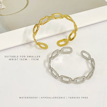 Hardware Open Bangle Bracelet