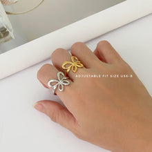 Hollow Shape Adjustable Ring Rings