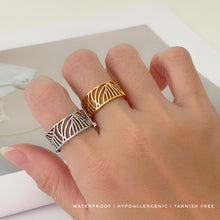 Leaf Adjustable Ring Rings