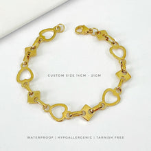 Love Square Chain Bracelet Bracelets