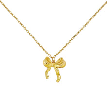 Ribbon Pendant Necklace Necklace