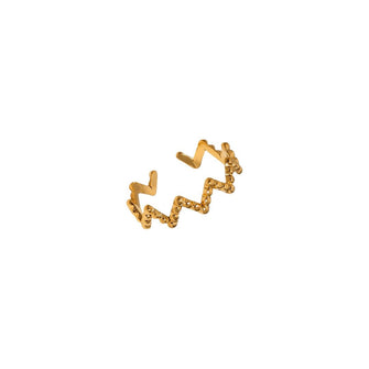Textured Adjustable Ring Rings