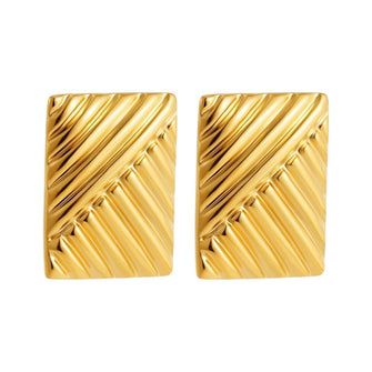 Textured Chunky Earring