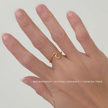 Wave Ring Rings