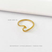 Wave Ring Rings