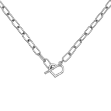 Love Toggle Oval Link Necklace 40cm